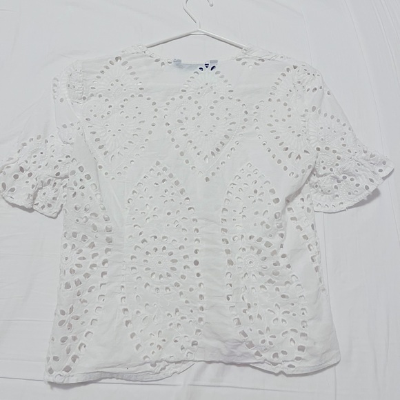 H&M Lace Button Up Top - Picture 2 of 2